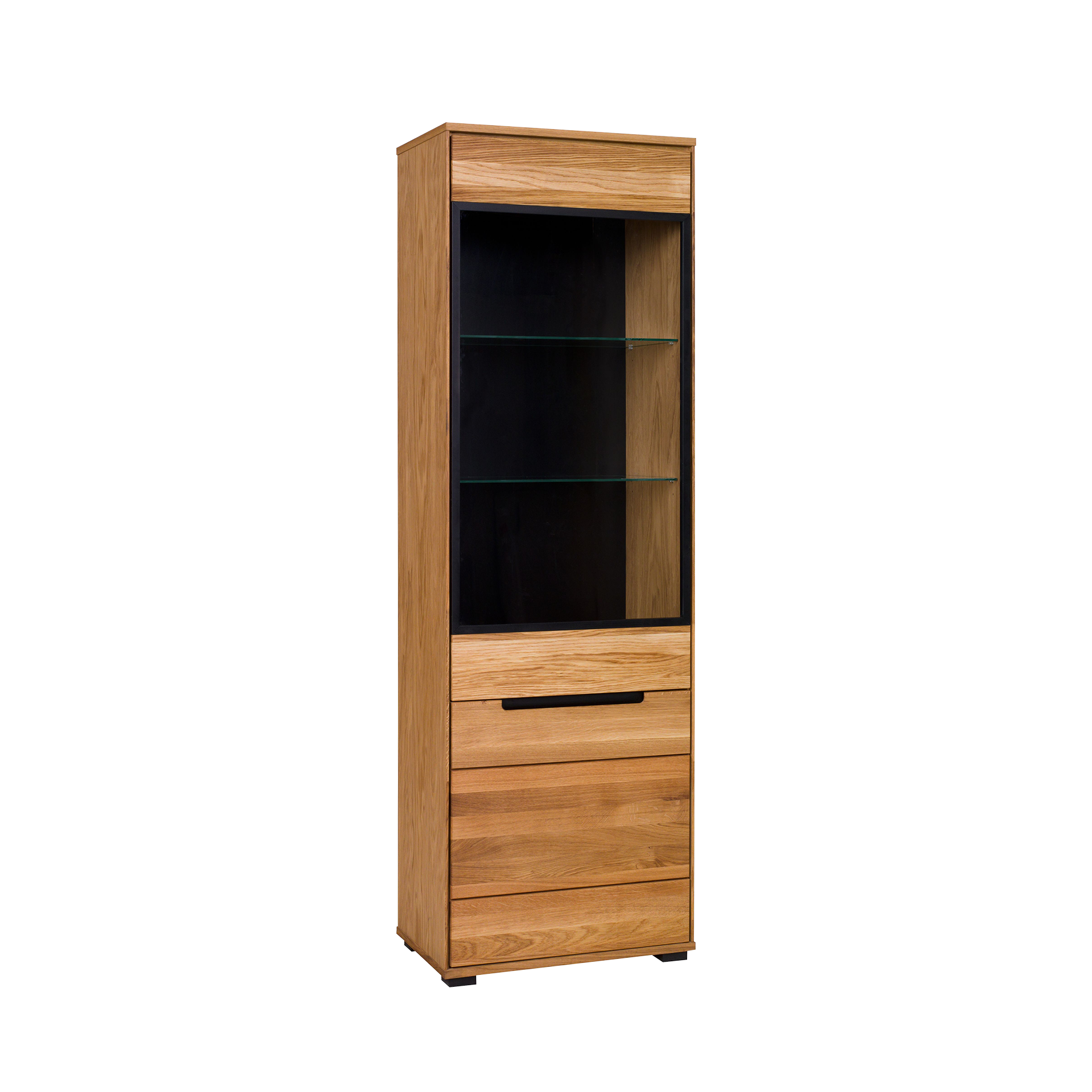 Novofurn Vitrine Edma Eichefarben