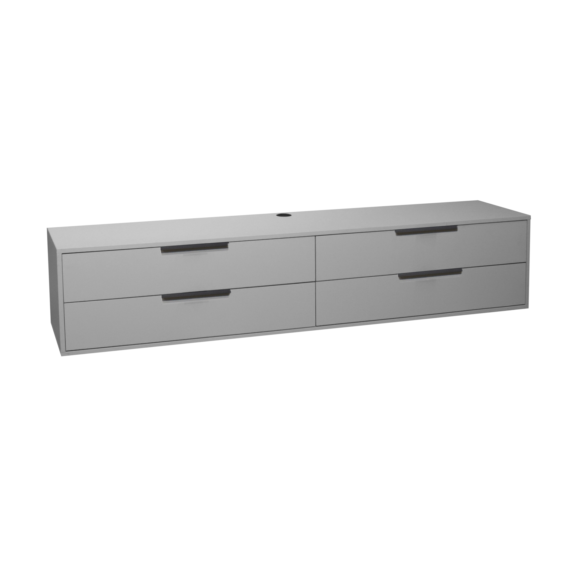 Paul Phillip Lowboard Milana Grau 216*45*47 Paul Phillip Lowboard Milana Grau 216*45*47