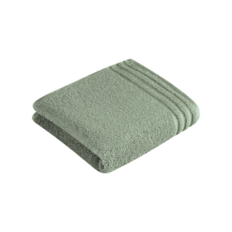 Vossen Handtuch Natural Glamour-E Soft Green 50x100cm Vossen Handtuch Natural Glamour-E Soft Green 50x100cm