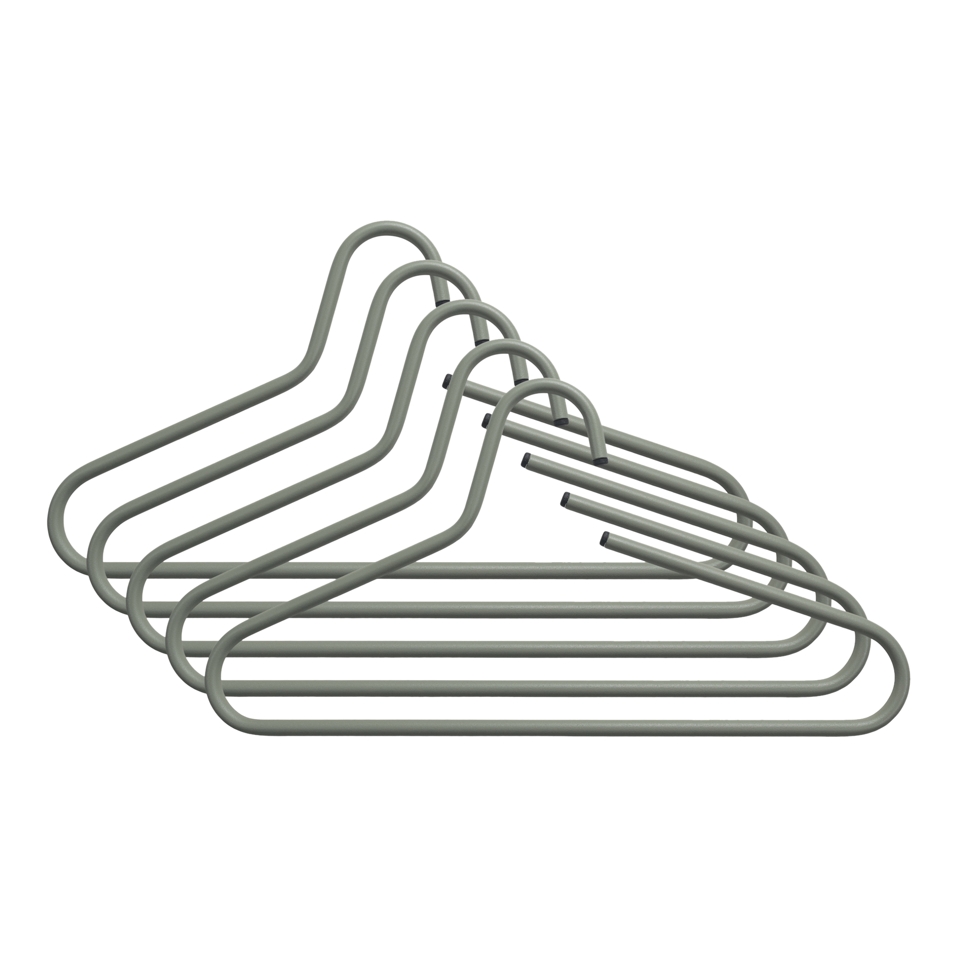 SPINDER DESIGN Kleiderbügel Set 5-teilig Victorie 5er-Pack Grün SPINDER DESIGN Kleiderbügel Set 5-teilig Victorie 5er-Pack Grün