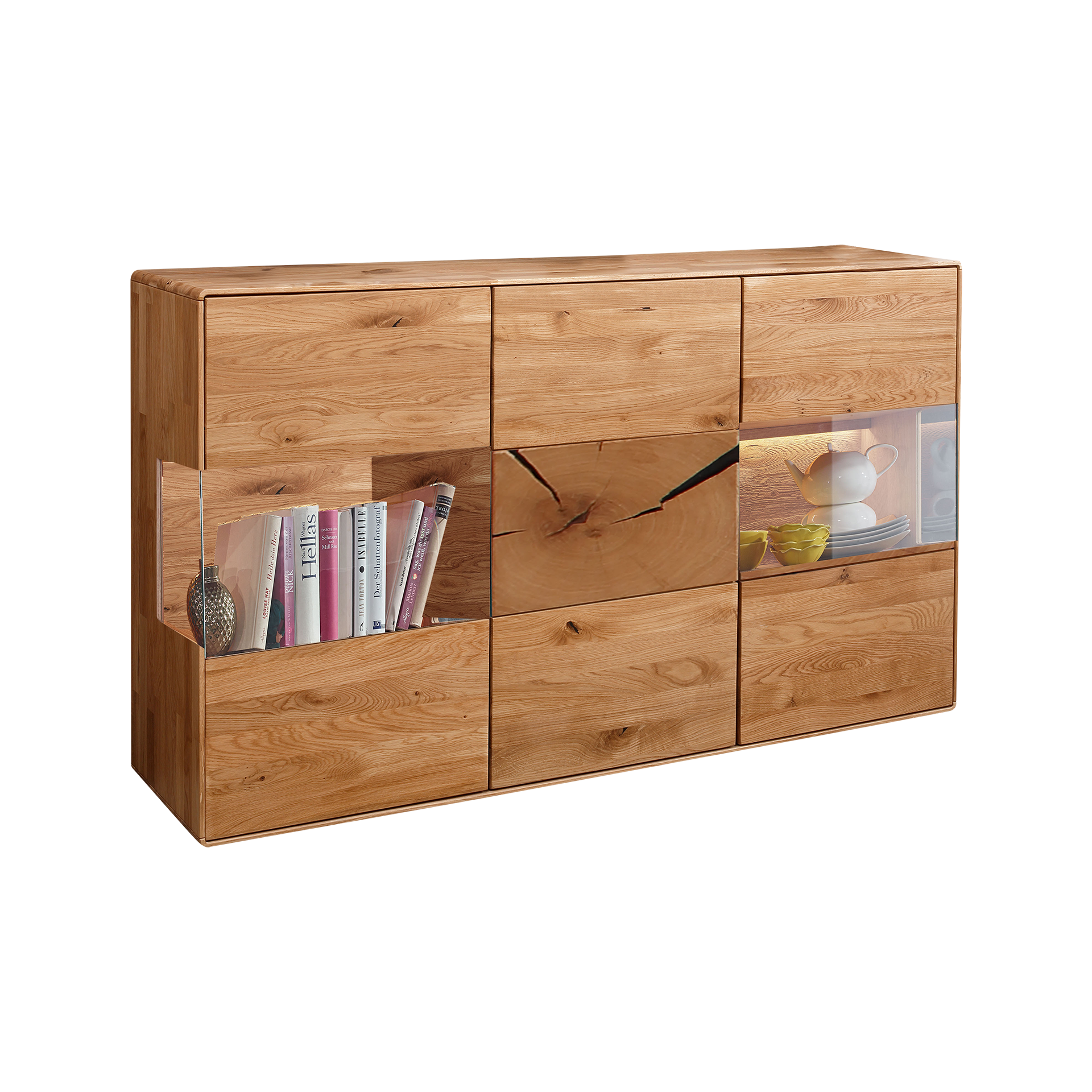 Collection H Sideboard Glasgow Eichefarben