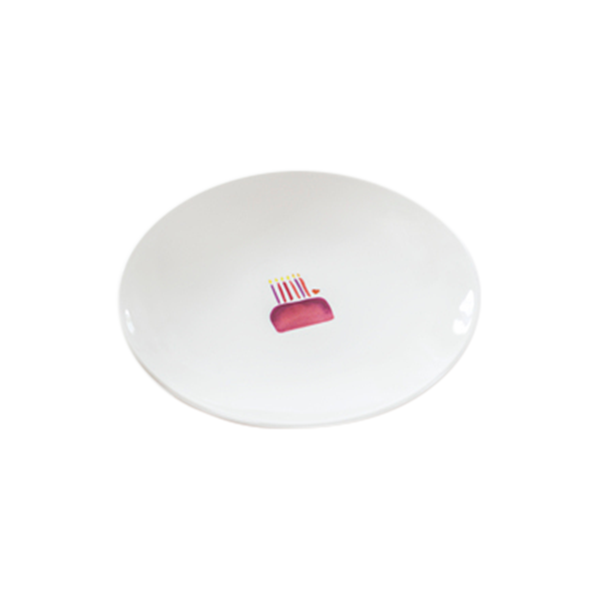 Frühstücksteller With Love Bunt Frühstücksteller With Love Bunt