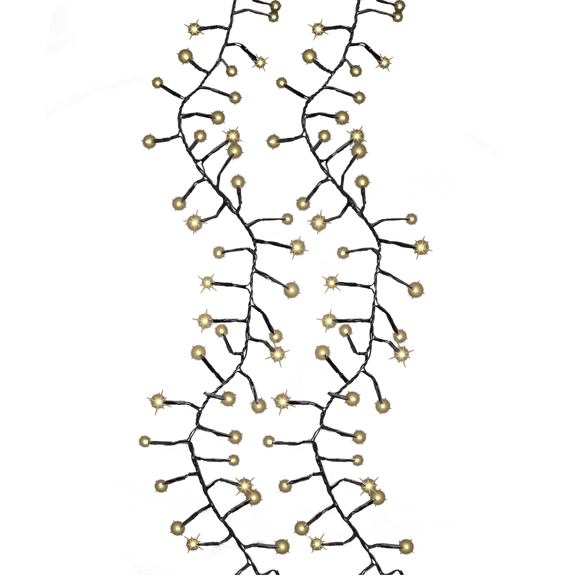 Weihnachtsbeleuchtung Schwarz