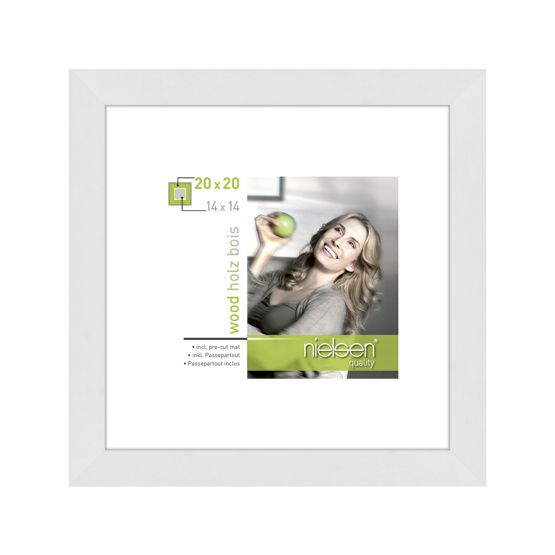 Bilderrahmen Apollon Weiß Bilderrahmen Apollon Weiß