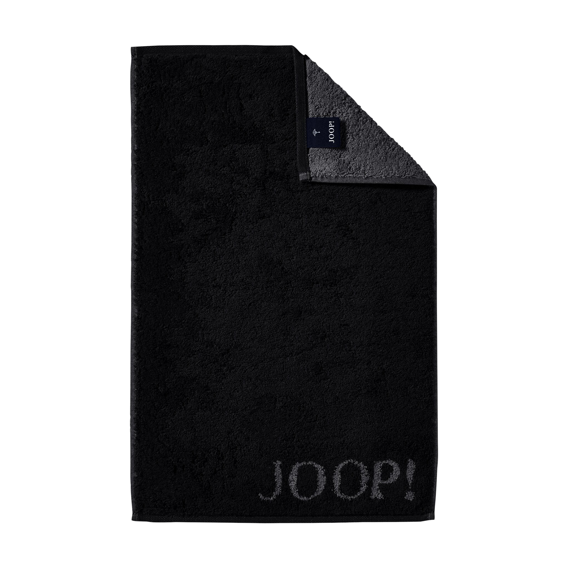 JOOP! Gästehandtuch Classic Schwarz 30x50cm JOOP! Gästehandtuch Classic Schwarz 30x50cm