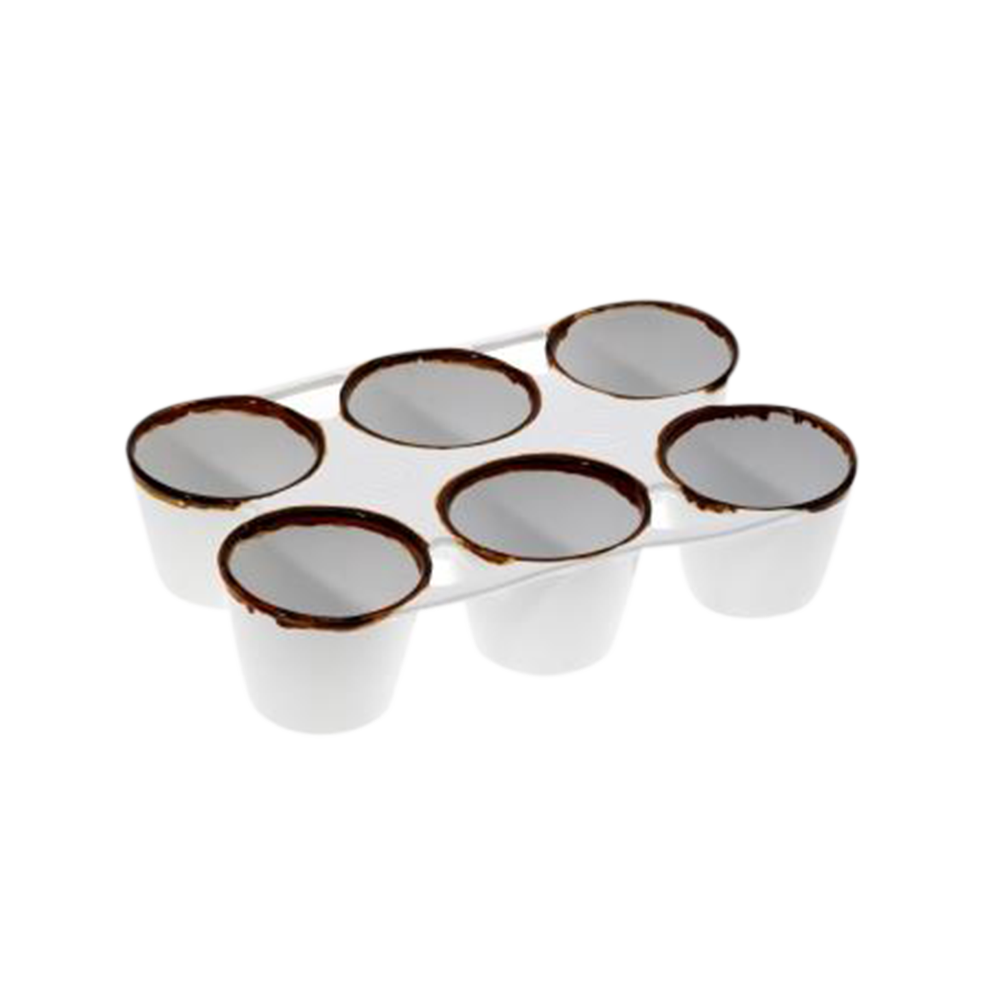 Pfitzaufform Backbraun Weiß-Braun