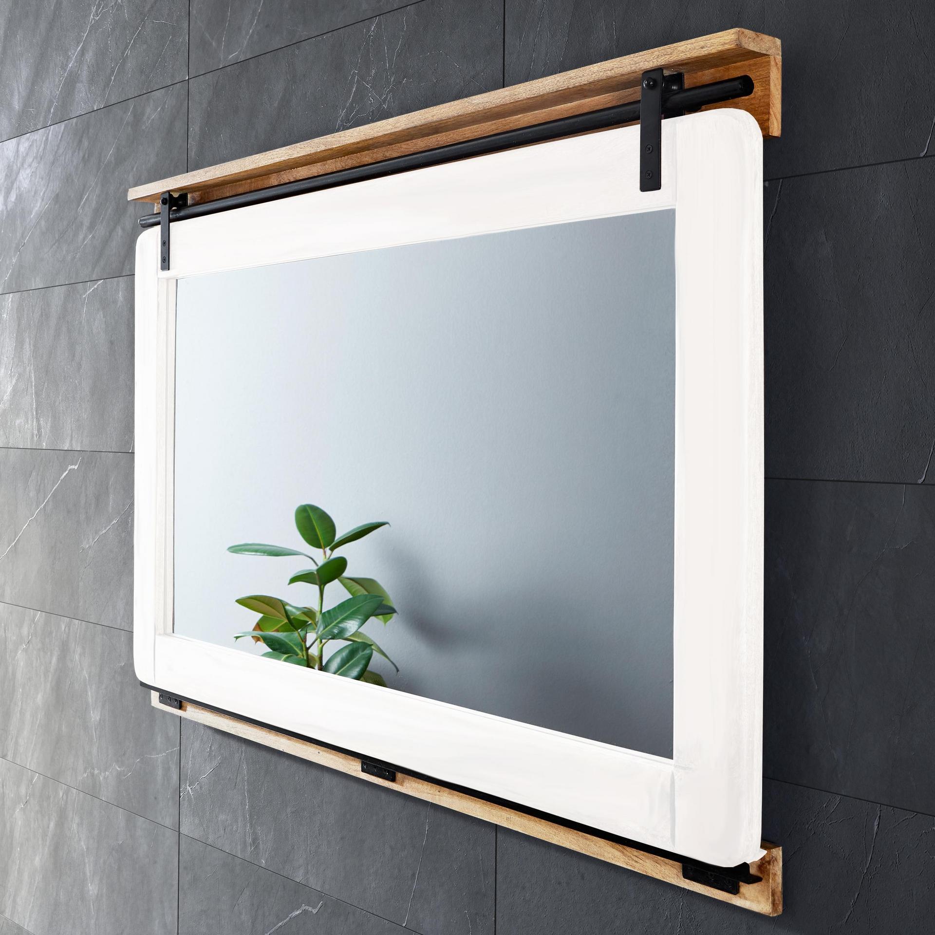 Novofurn Badspiegel Lena Weiß 114*6*80 Novofurn Badspiegel Lena Weiß 114*6*80