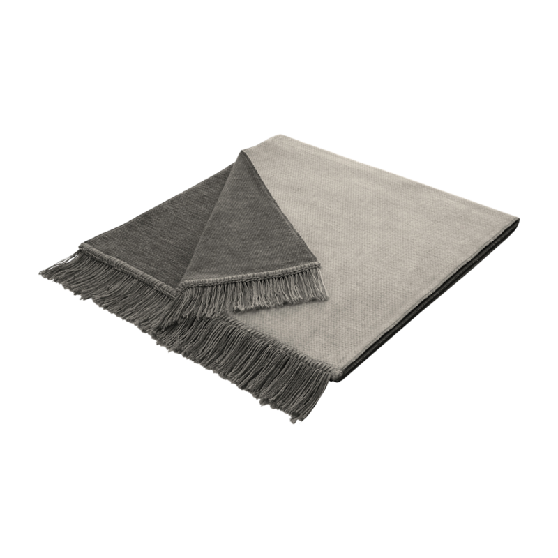 Biederlack Decke S&P Silber 50x200cm