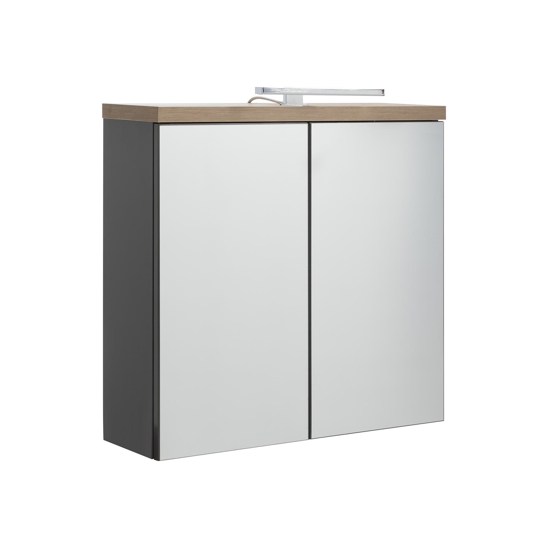 Spiegelschrank MUNARO Grau