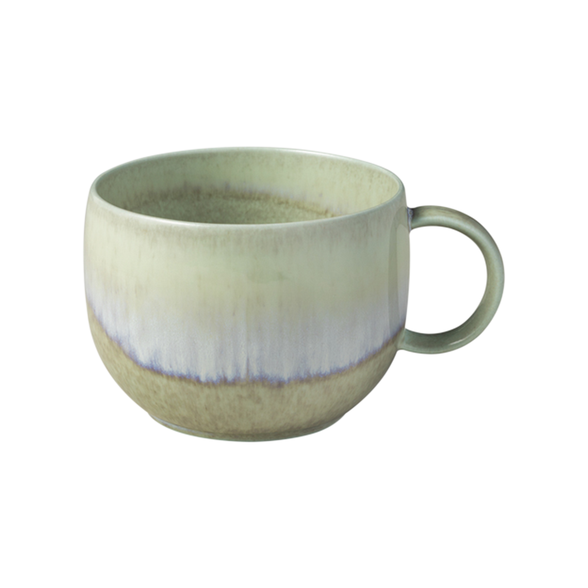 Kaffeetasse Perlemor Alga Grün