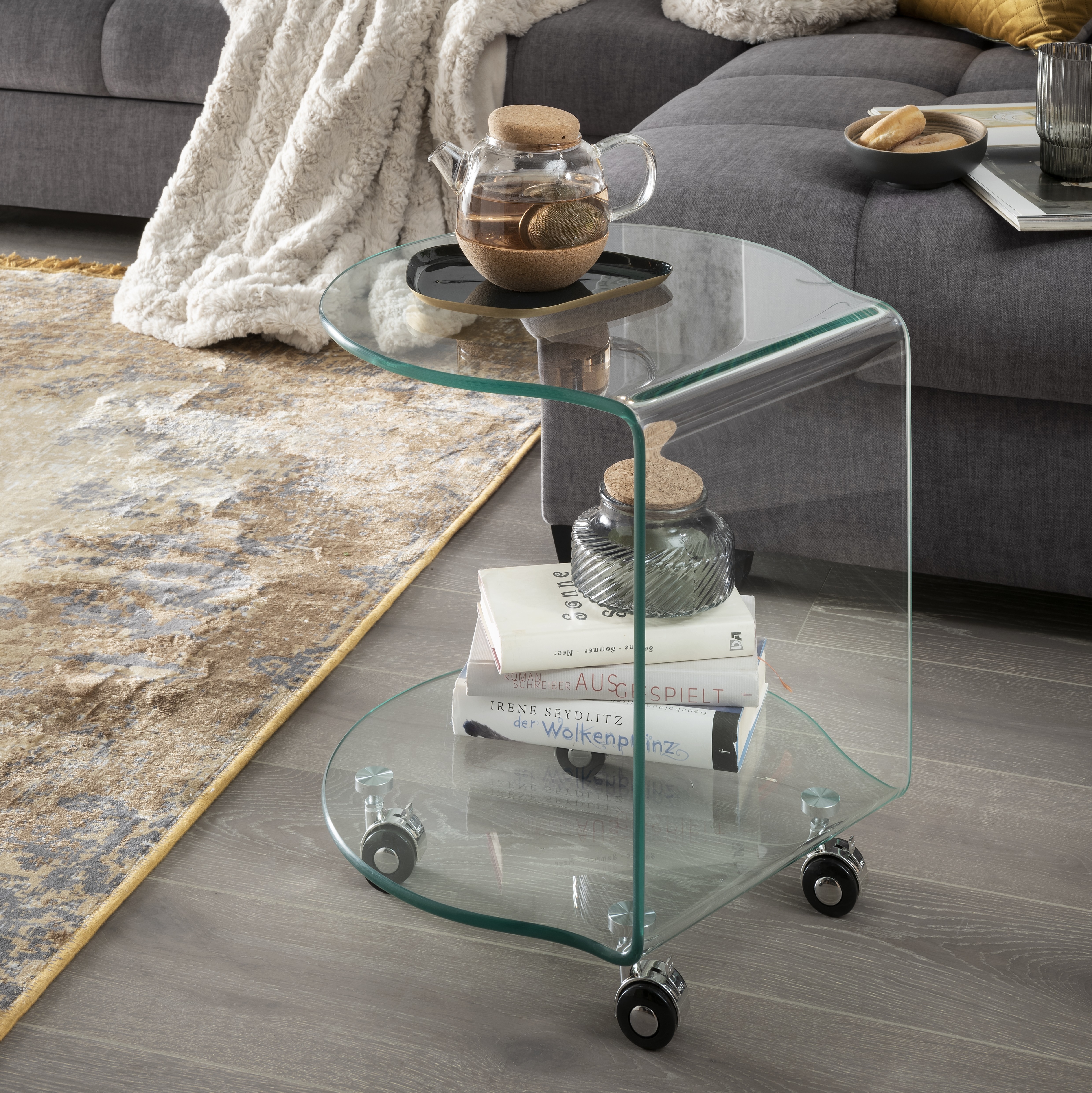 Beistelltisch Toni Farblos 40*40*45 Beistelltisch Toni Farblos 40*40*45