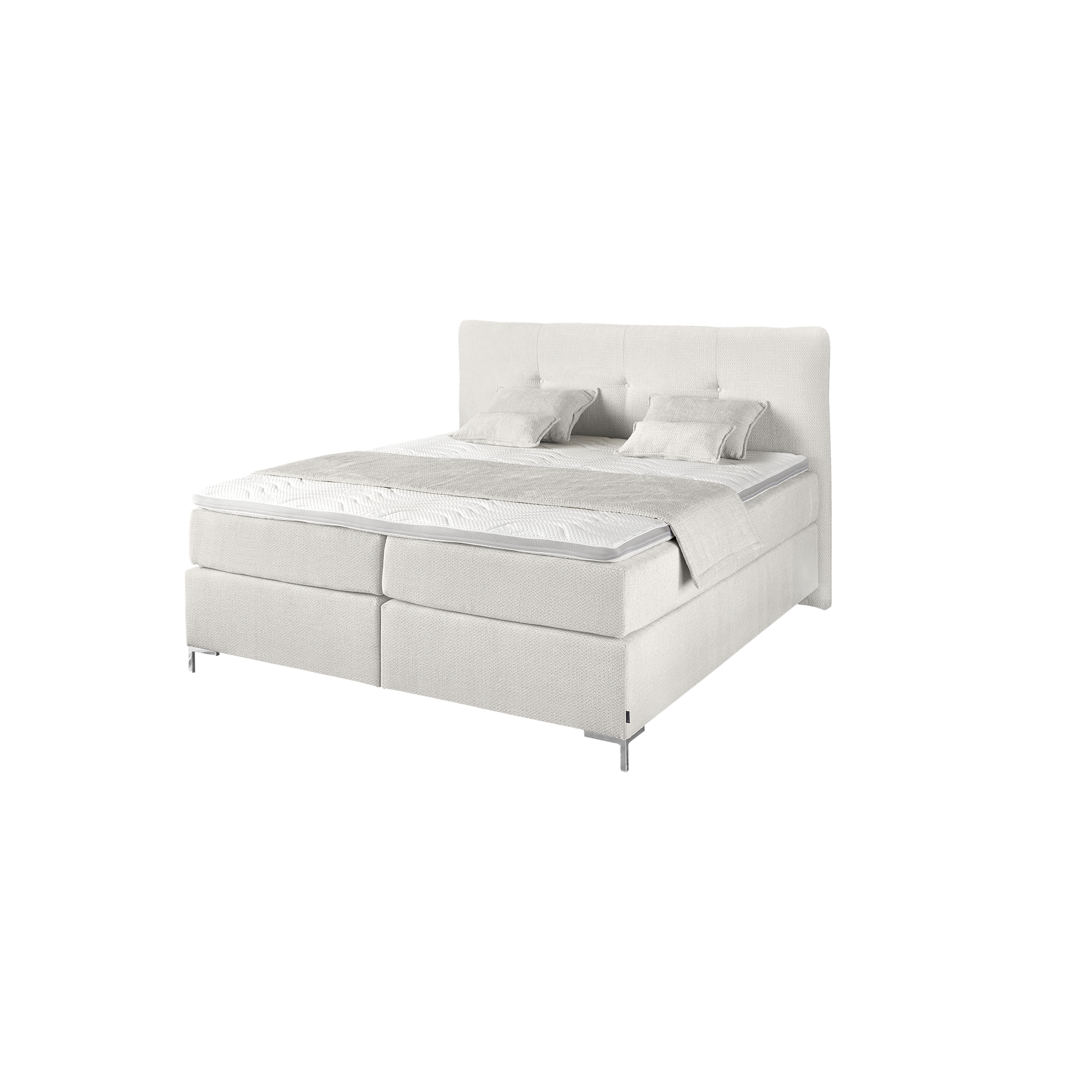 Musterring Boxspringbett Felina Basic Beige 180x200 cm H2 - mittelfest, bis ca. 80 kg H3 - fest, ab ca. 80 kg