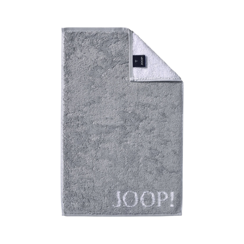 JOOP! Gästehandtuch Classic Silber 30x50cm