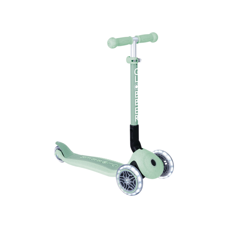 Scooter Globber Junior Foldable Lights ECO Pistazie Scooter Globber Junior Foldable Lights ECO Pistazie