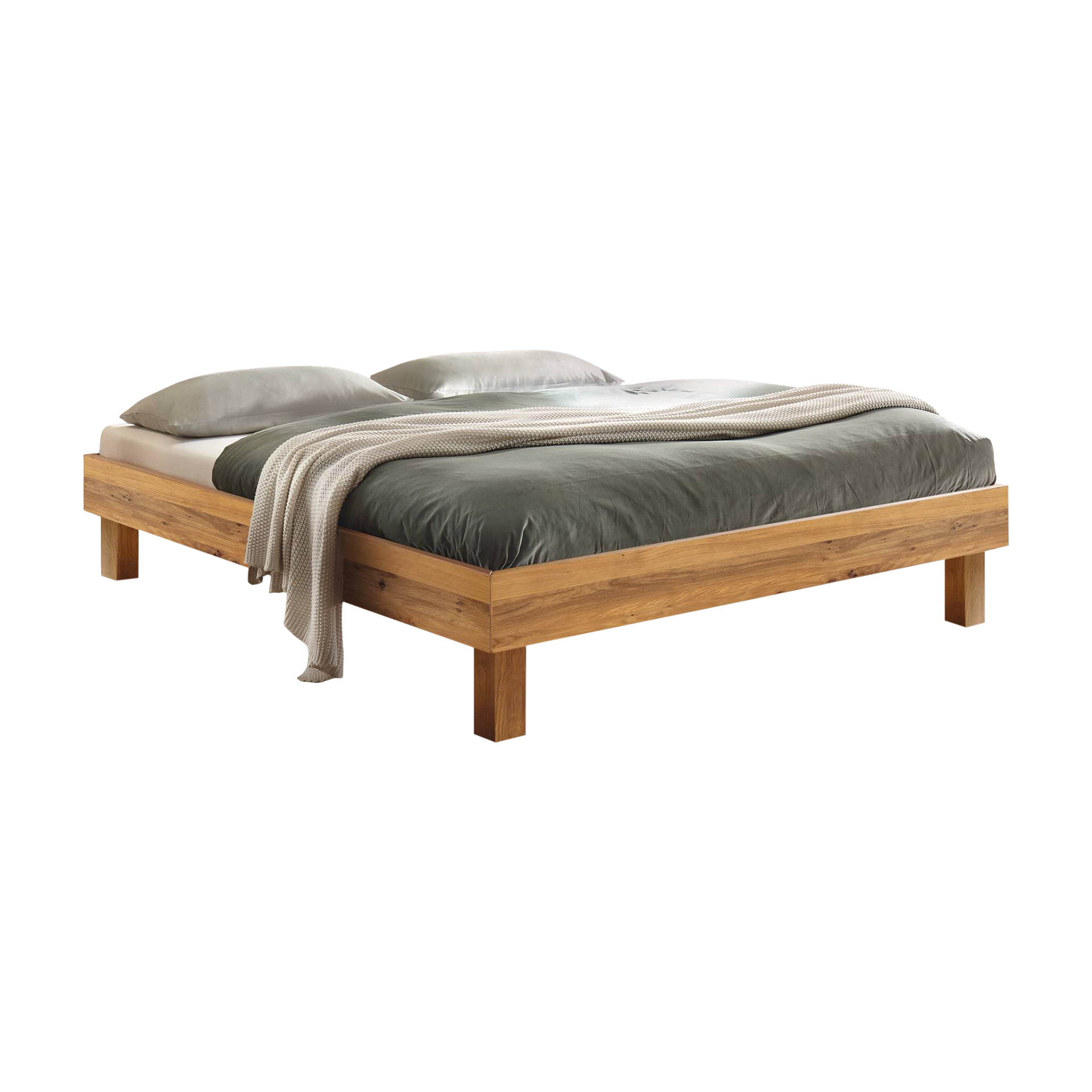 HASENA Bett Rapallo Gestell Wildeiche 140x200 cm HASENA Bett Rapallo Gestell Wildeiche 140x200 cm