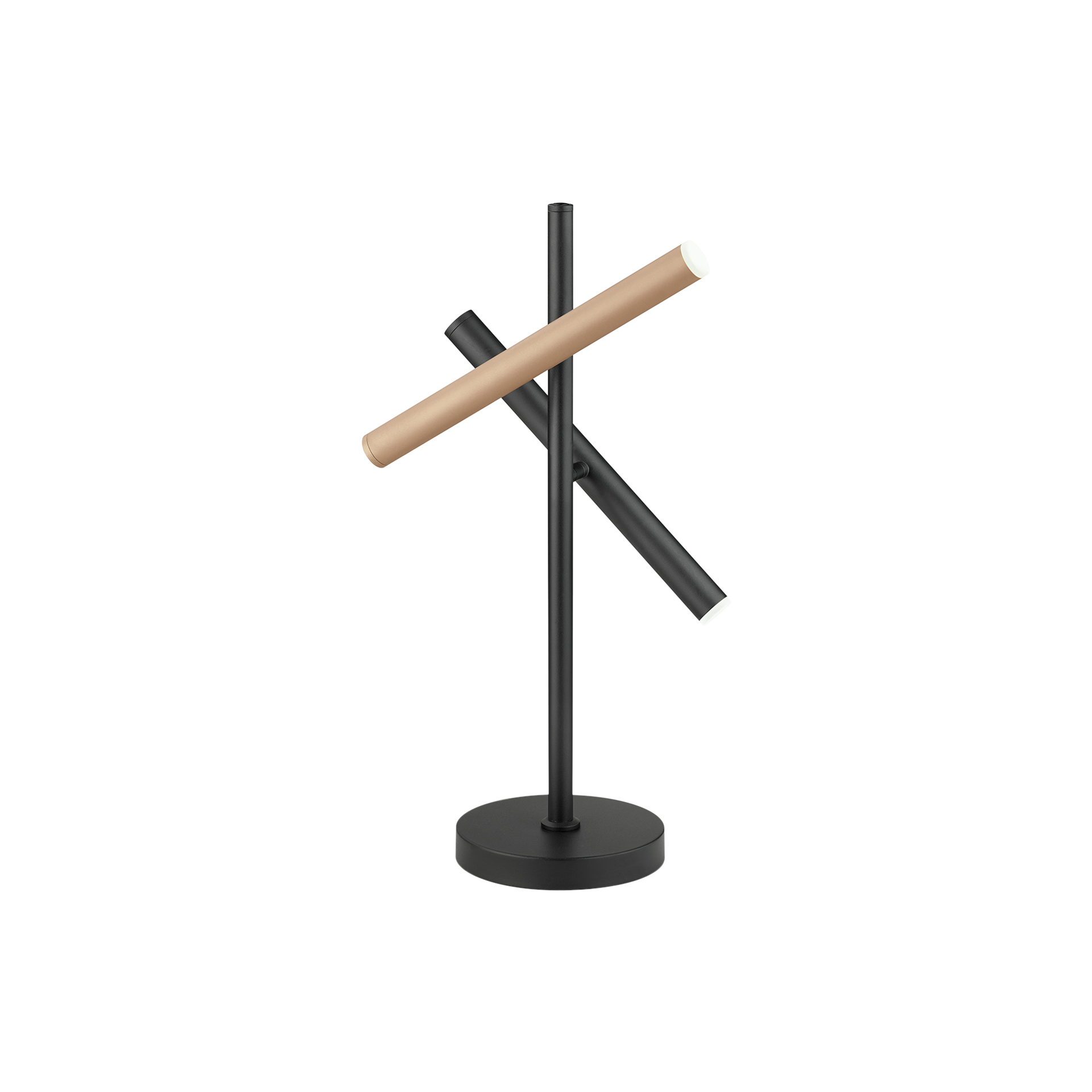 Tischleuchte CALINA Beige Schwarz Tischleuchte CALINA Beige Schwarz