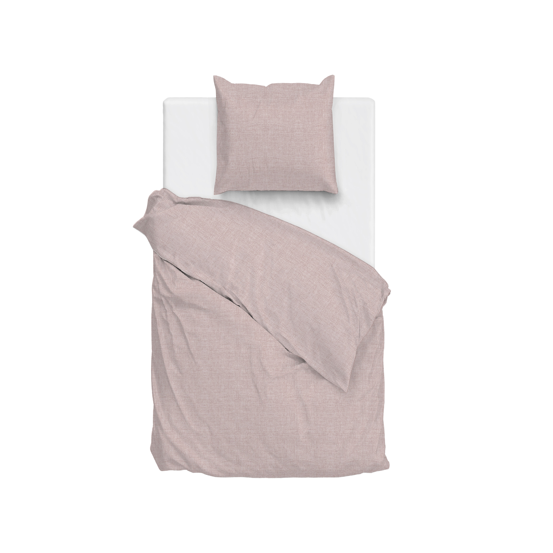 Bettwäsche Lino Shell Nude 135x200cm Bettwäsche Lino Shell Nude 135x200cm