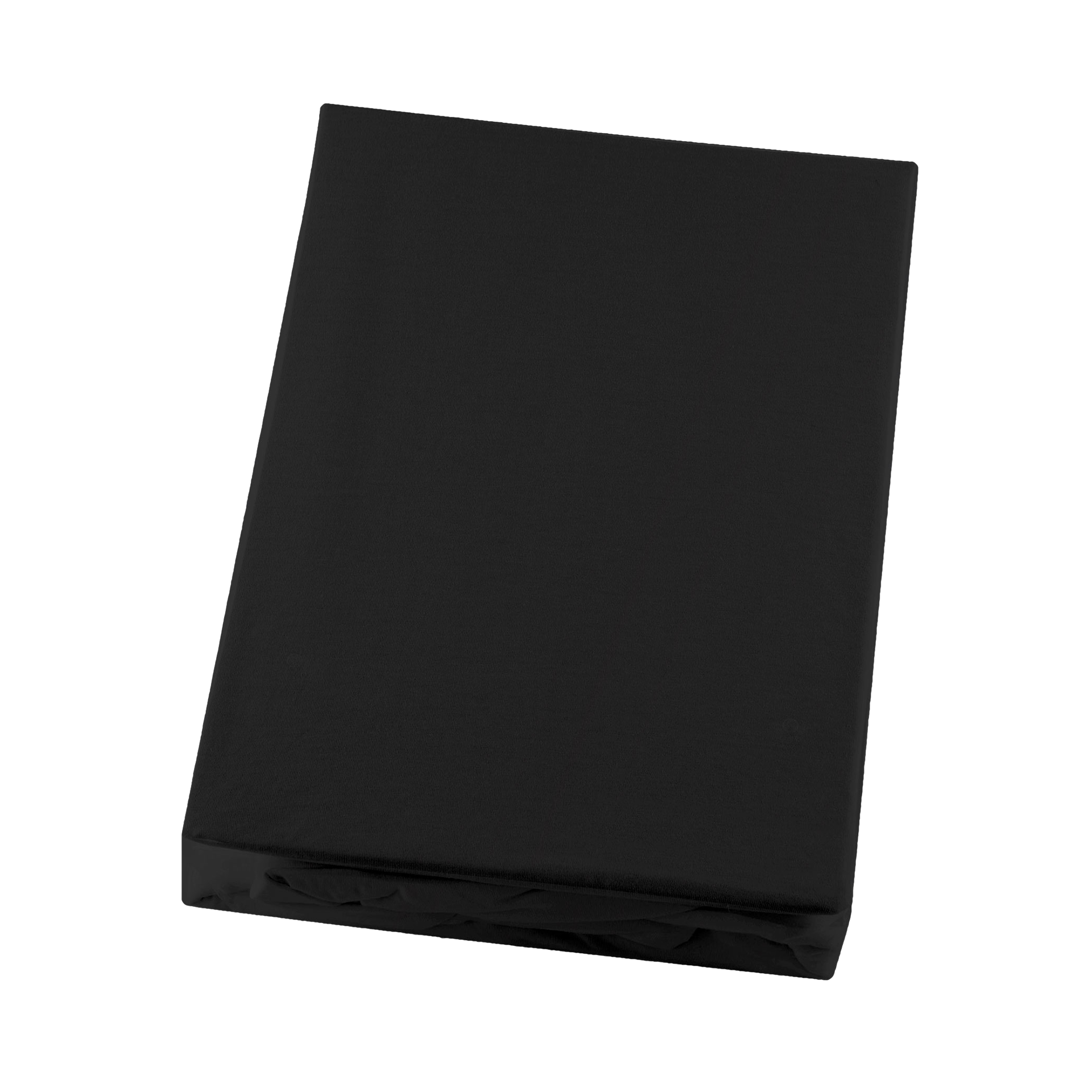 Spannbetttuch 140-160x200-220cm Schwarz Spannbetttuch 140-160x200-220cm Schwarz