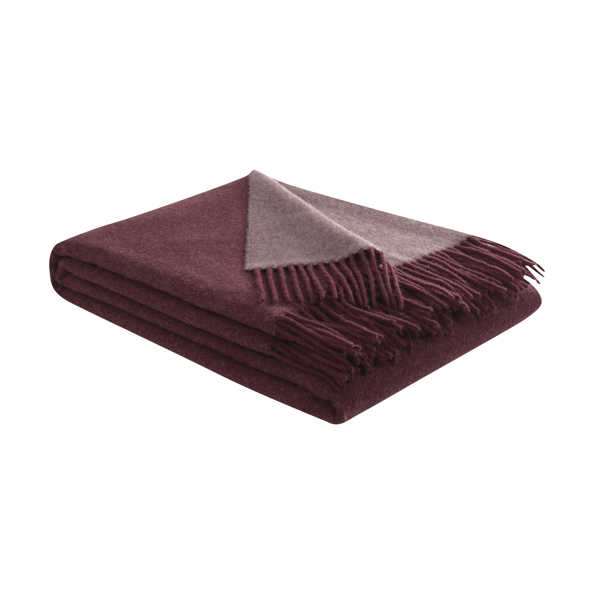Biederlack Plaid Cashmere bordea.-parfait cm