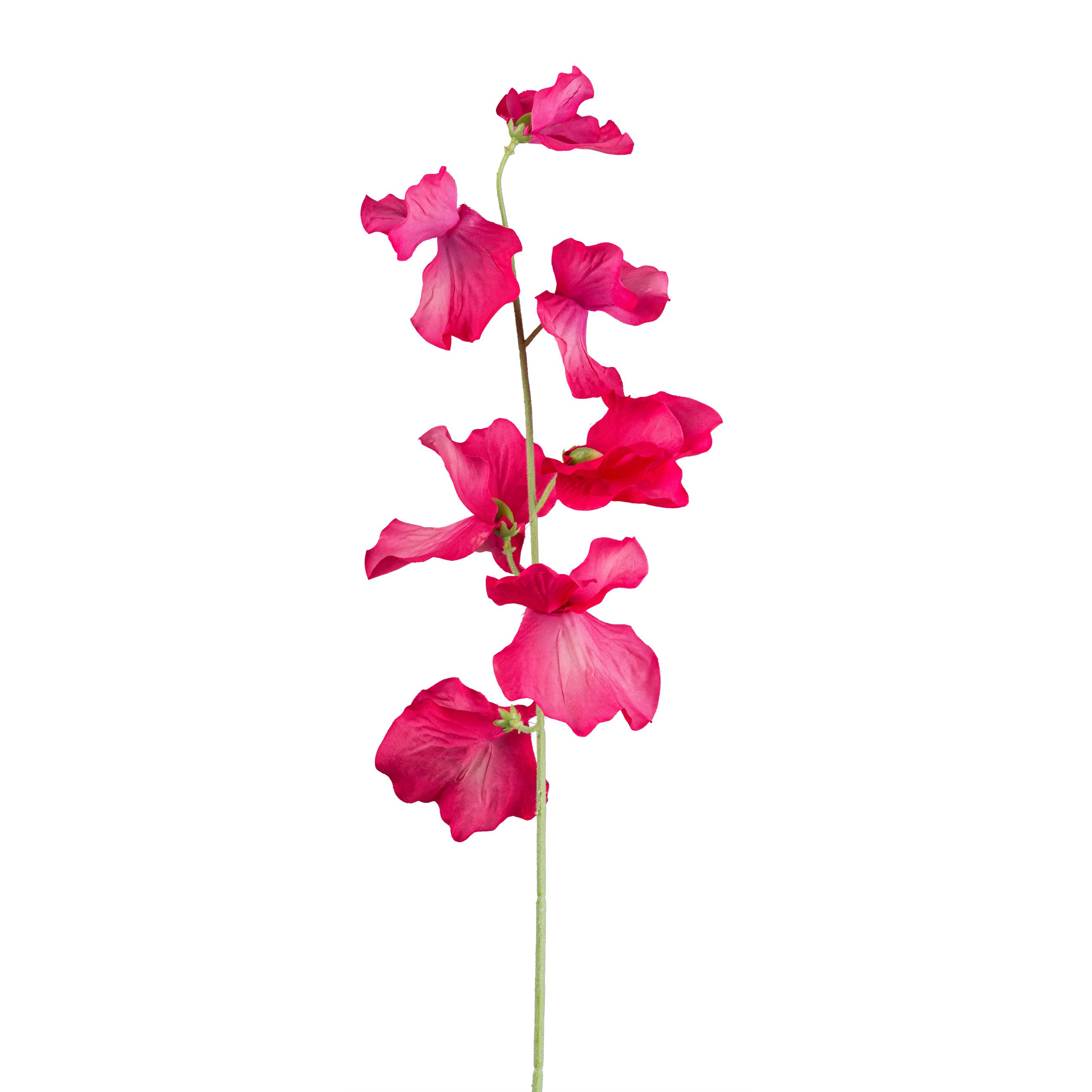 Kunstblume Wicke Rot-Rosa