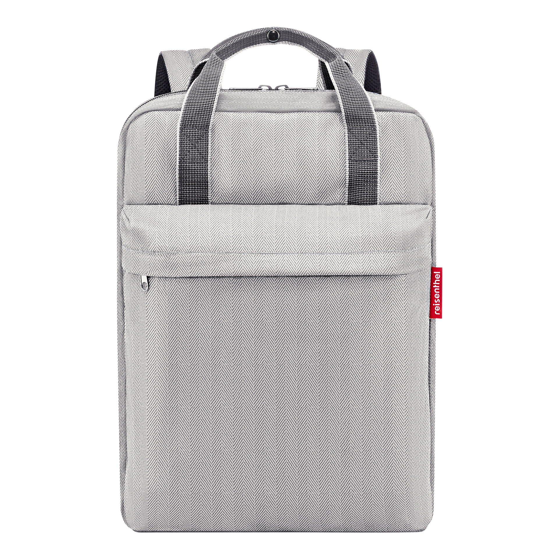 Tasche Allday Backpack M Herringbone Grey Tasche Allday Backpack M Herringbone Grey