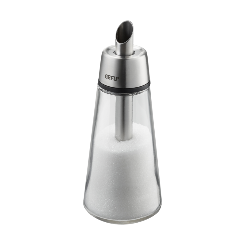 Gefu Zuckerstreuer Brunch Schwarz-Silber Gefu Zuckerstreuer Brunch Schwarz-Silber