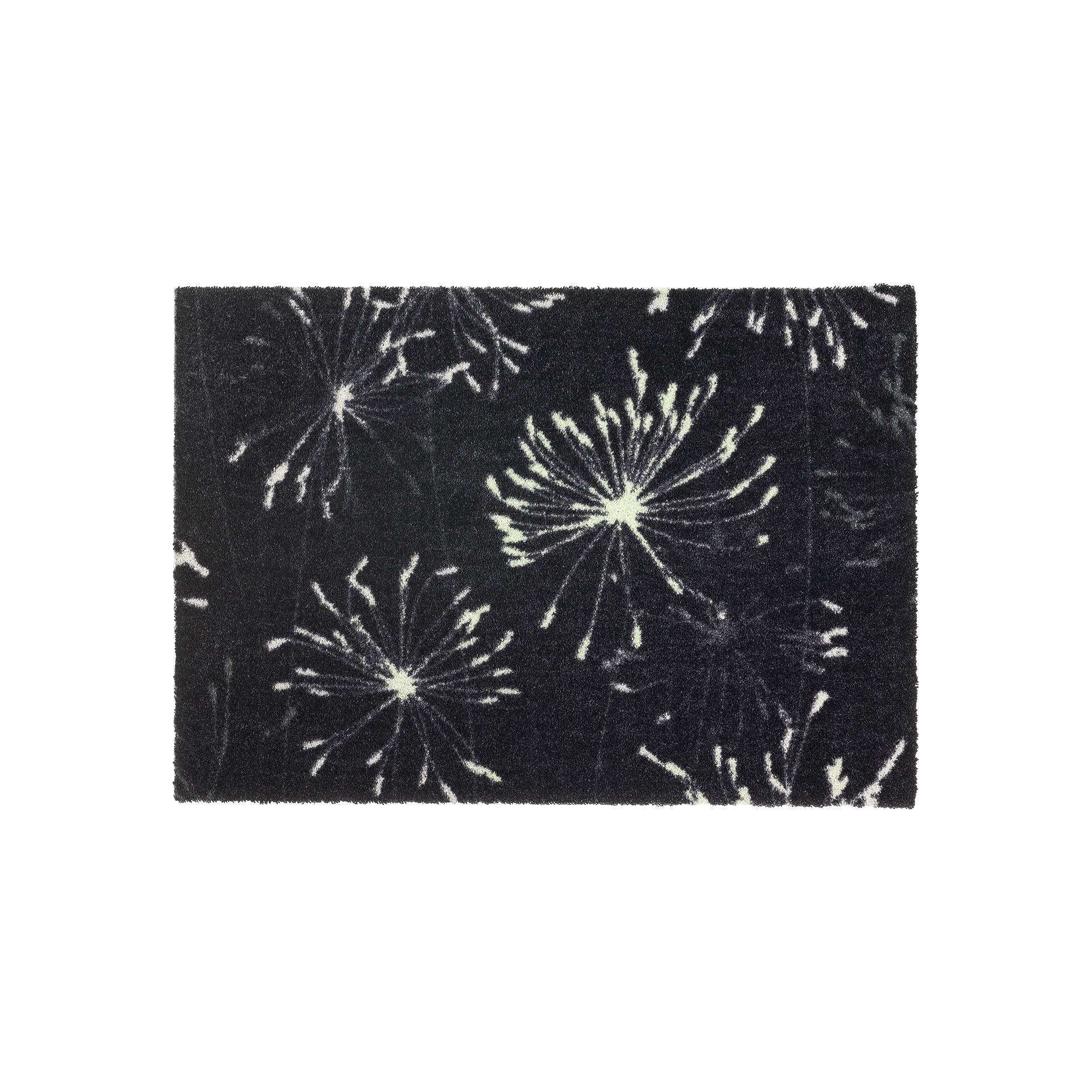 SCHÖNER WOHNEN-Kollektion Fußmatte Manhattan 50x70 Anthrazit-Mint SCHÖNER WOHNEN-Kollektion Fußmatte Manhattan 50x70 Anthrazit-Mint