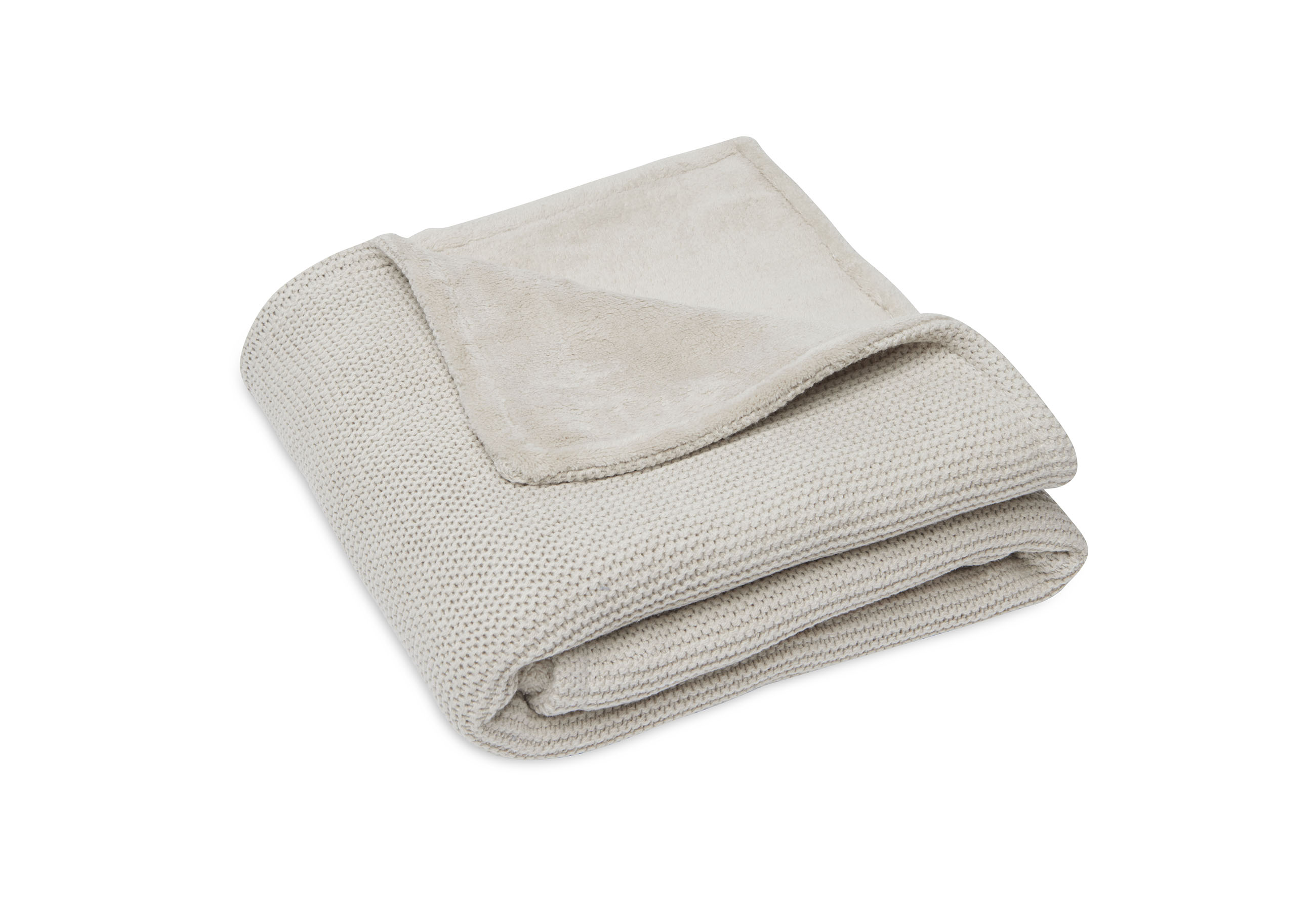 Decke Basic Knit nougat Decke Basic Knit nougat
