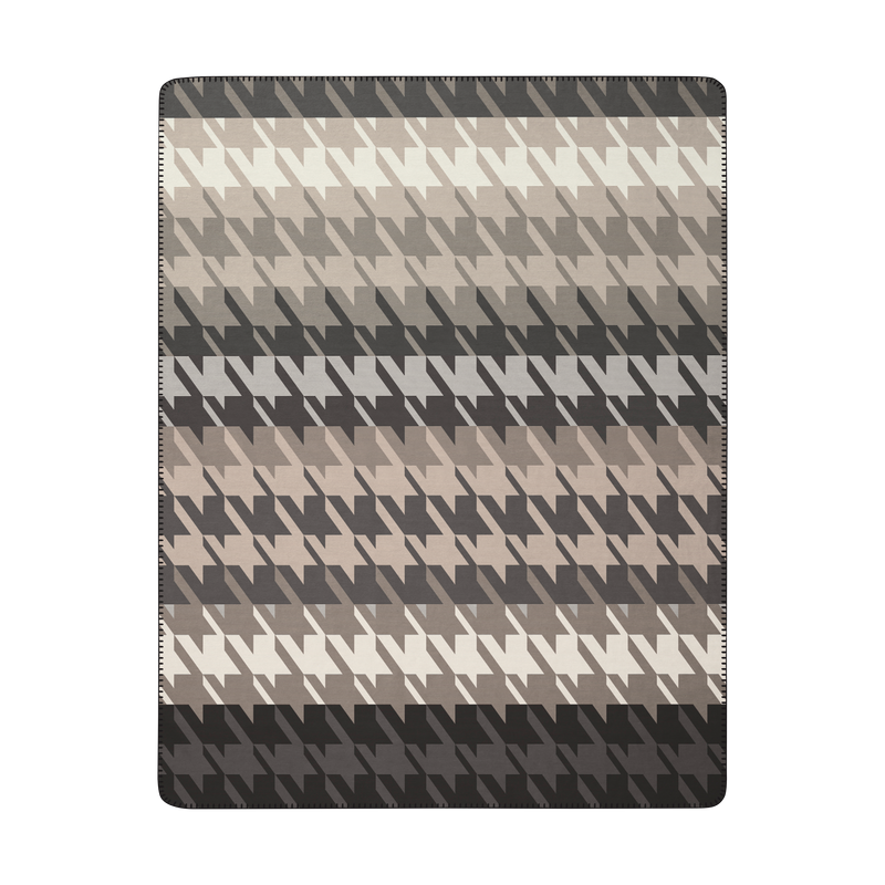 Biederlack Decke Heritage Grau Braun 150x200cm Biederlack Decke Heritage Grau Braun 150x200cm