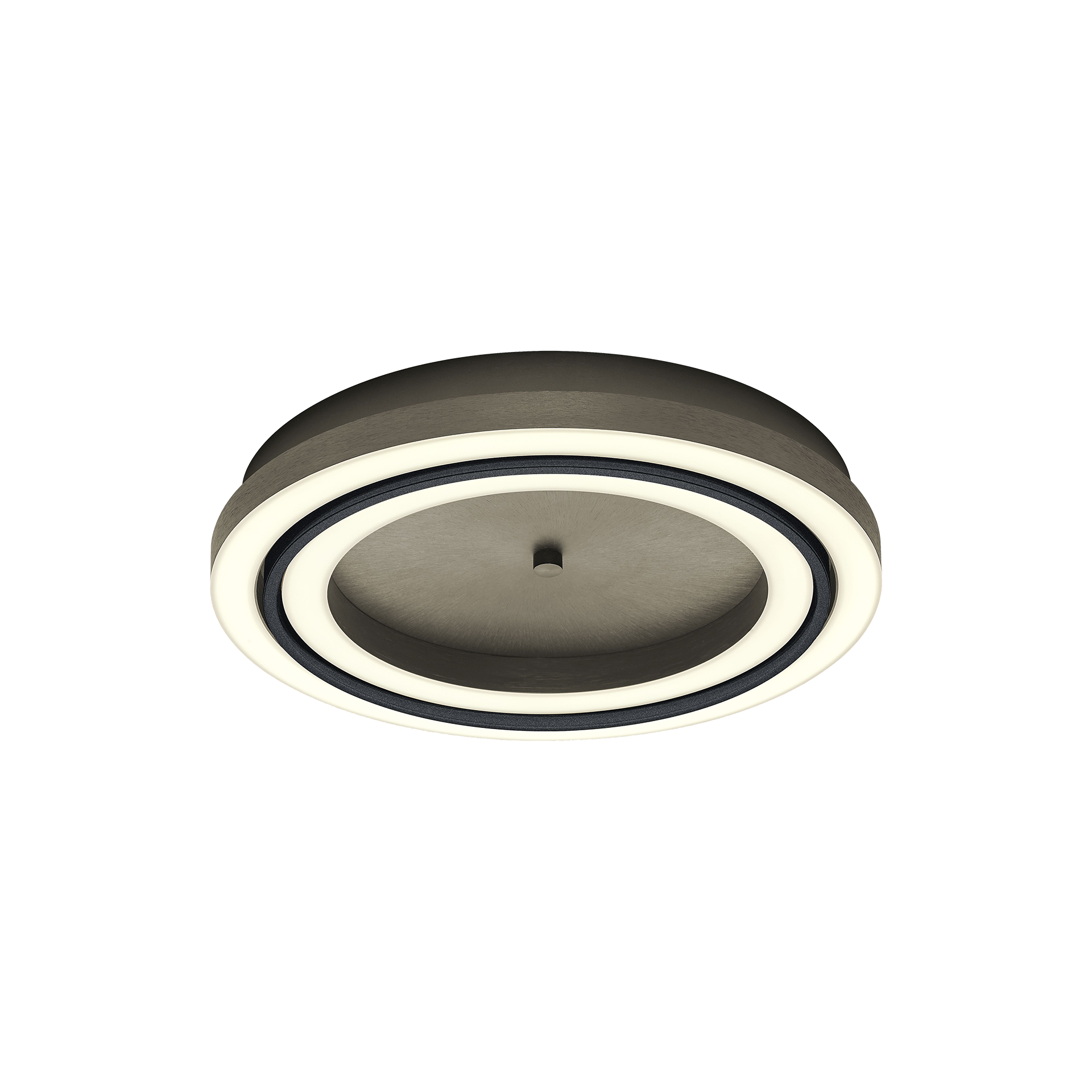 Deckenleuchte BEN Braun Bronze Silber Grau