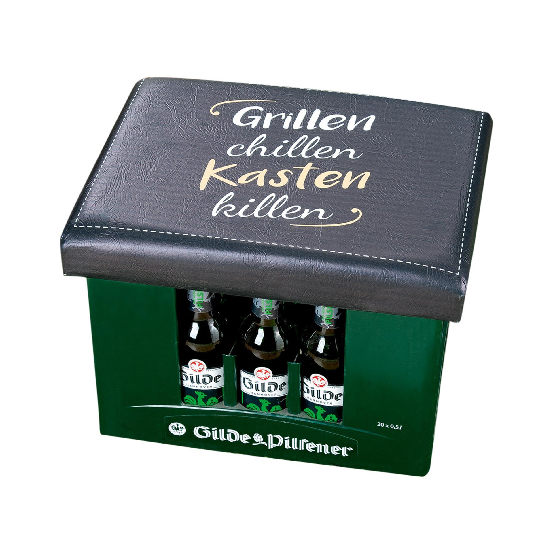 Sitzkissen Bierkasten Schwarz Sitzkissen Bierkasten Schwarz