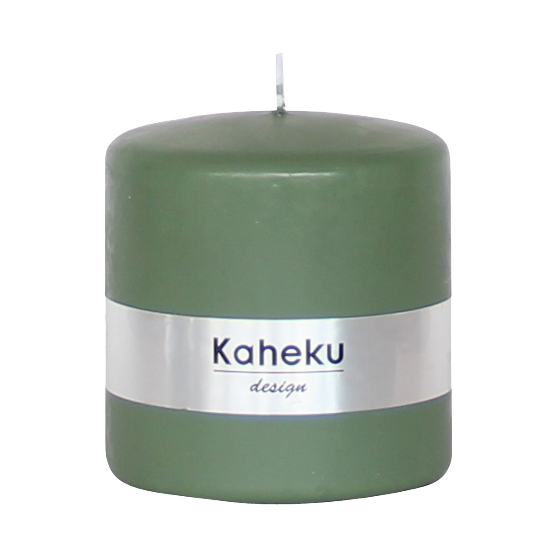 Kerze Powder Oliv