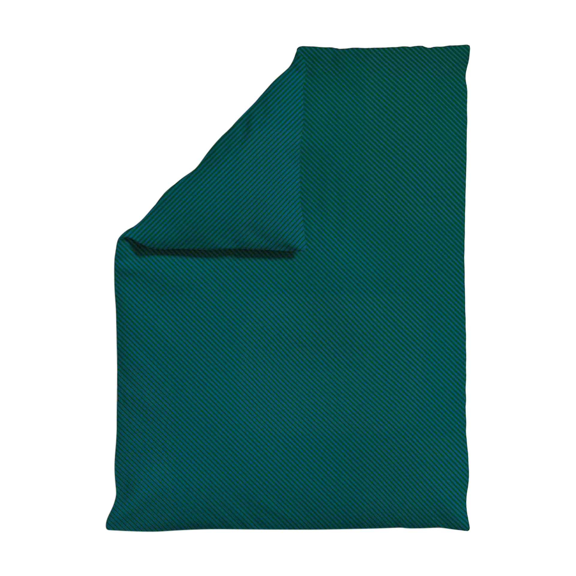Satin Bettwäsche Woven Fade Petrol Deep Green Deep 155x220cm Satin Bettwäsche Woven Fade Petrol Deep Green Deep 155x220cm