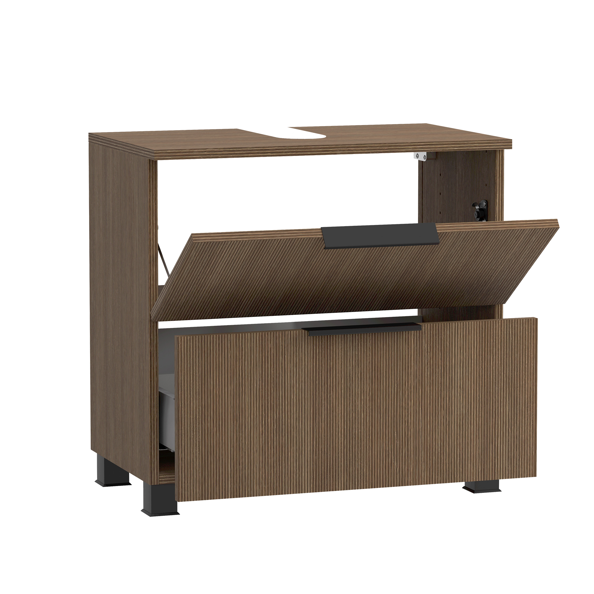 Waschbeckenunterschrank Shelly Holzfarben 35*60*54 Waschbeckenunterschrank Shelly Holzfarben 35*60*54