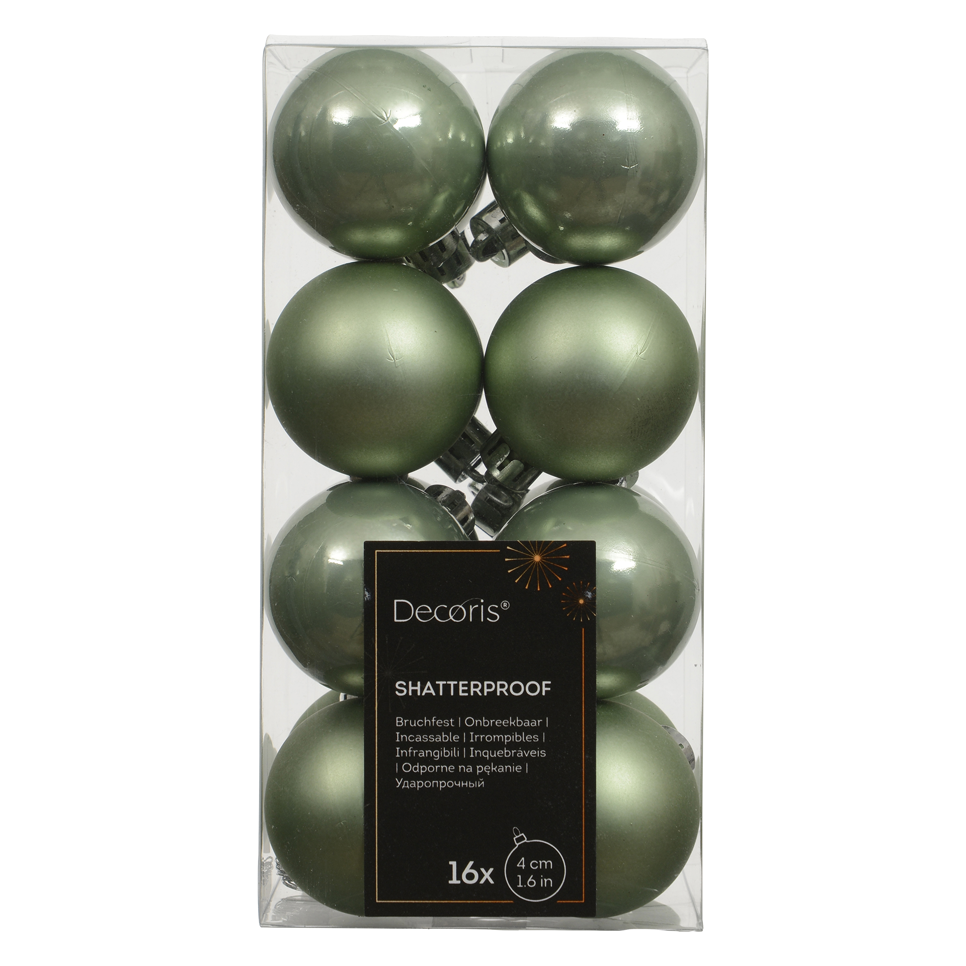 Weihnachtskugeln Forest matcha green Weihnachtskugeln Forest matcha green