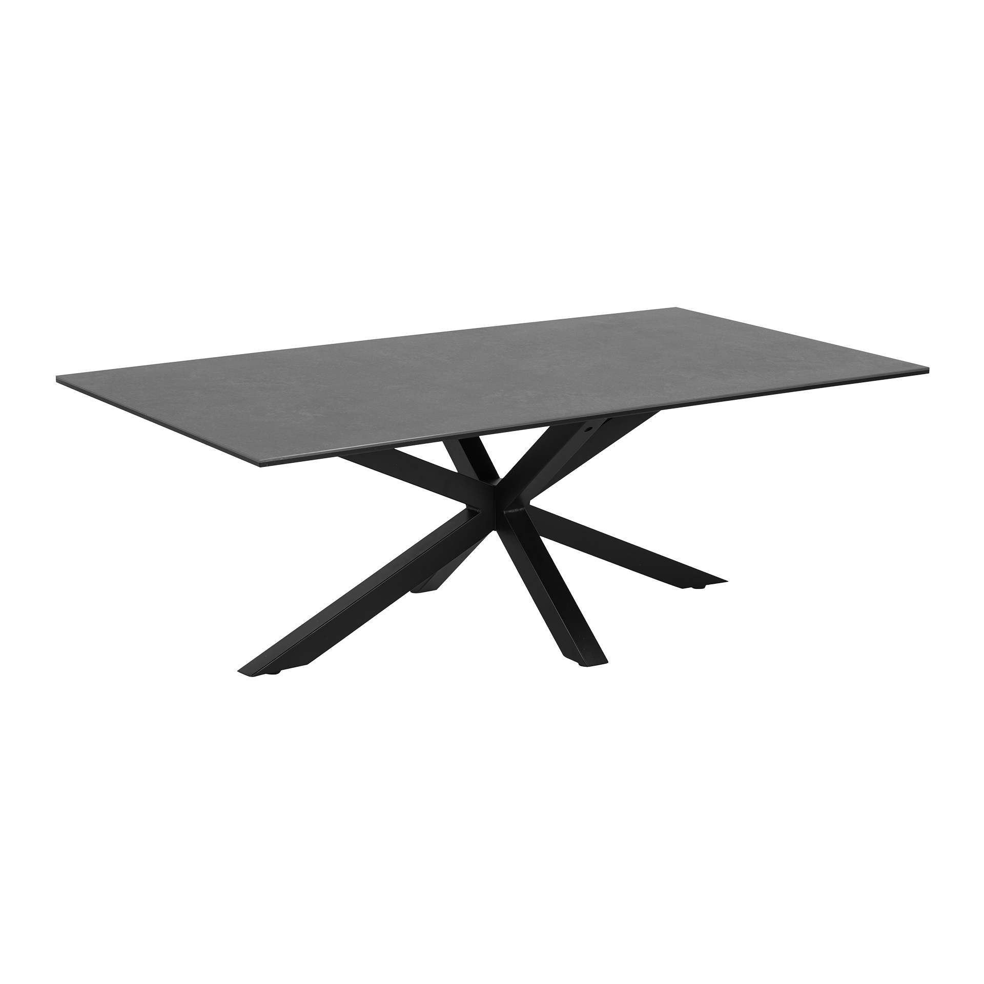 Couchtisch Heather Platte Keramik Schwarz 130*46*70