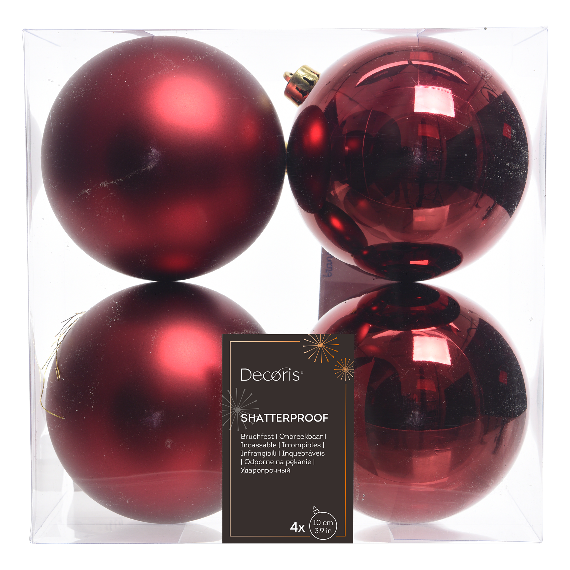 Weihnachtskugeln Berre Glamour ochsenblut Weihnachtskugeln Berre Glamour ochsenblut