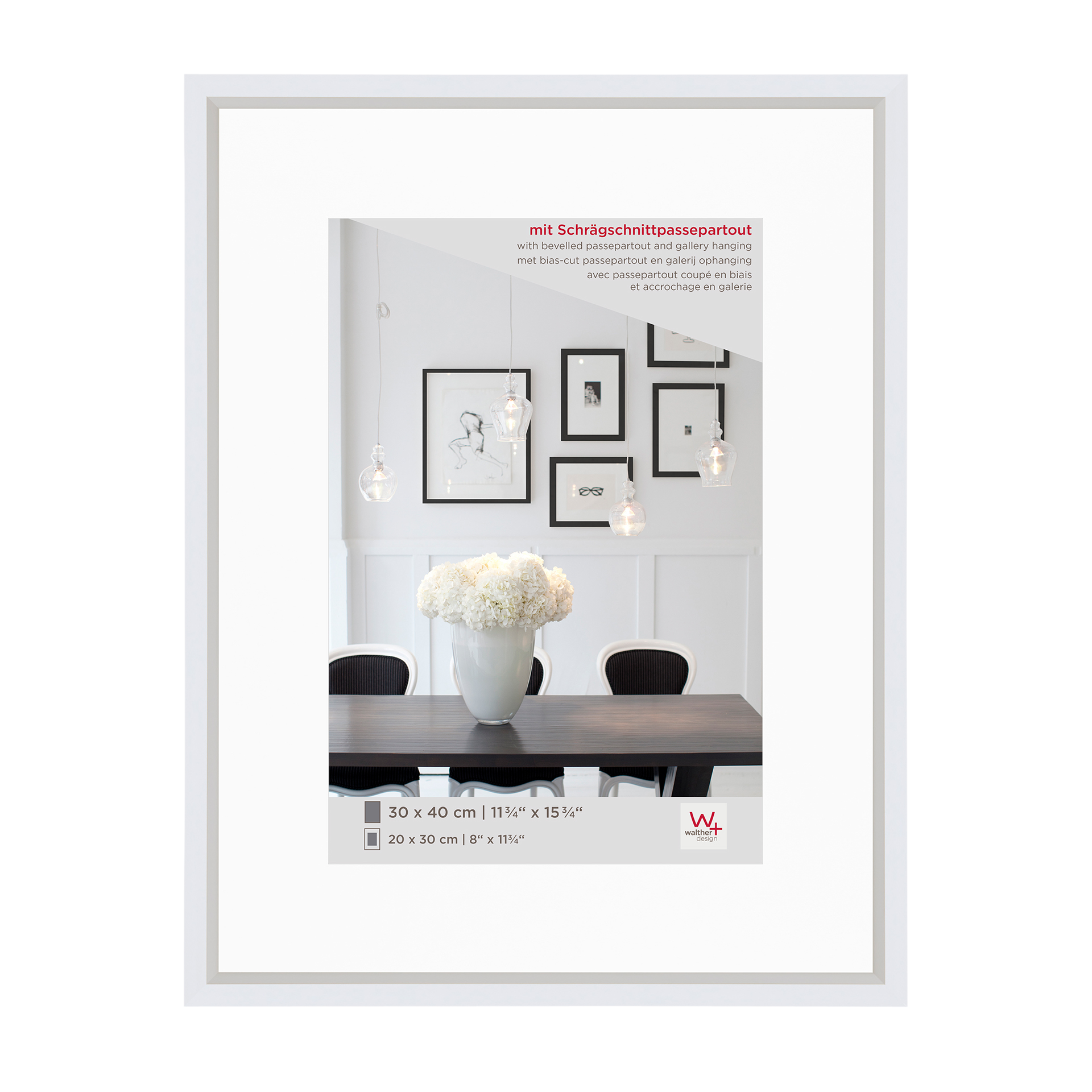 Bilderrahmen Steel Style weiß Bilderrahmen Steel Style weiß