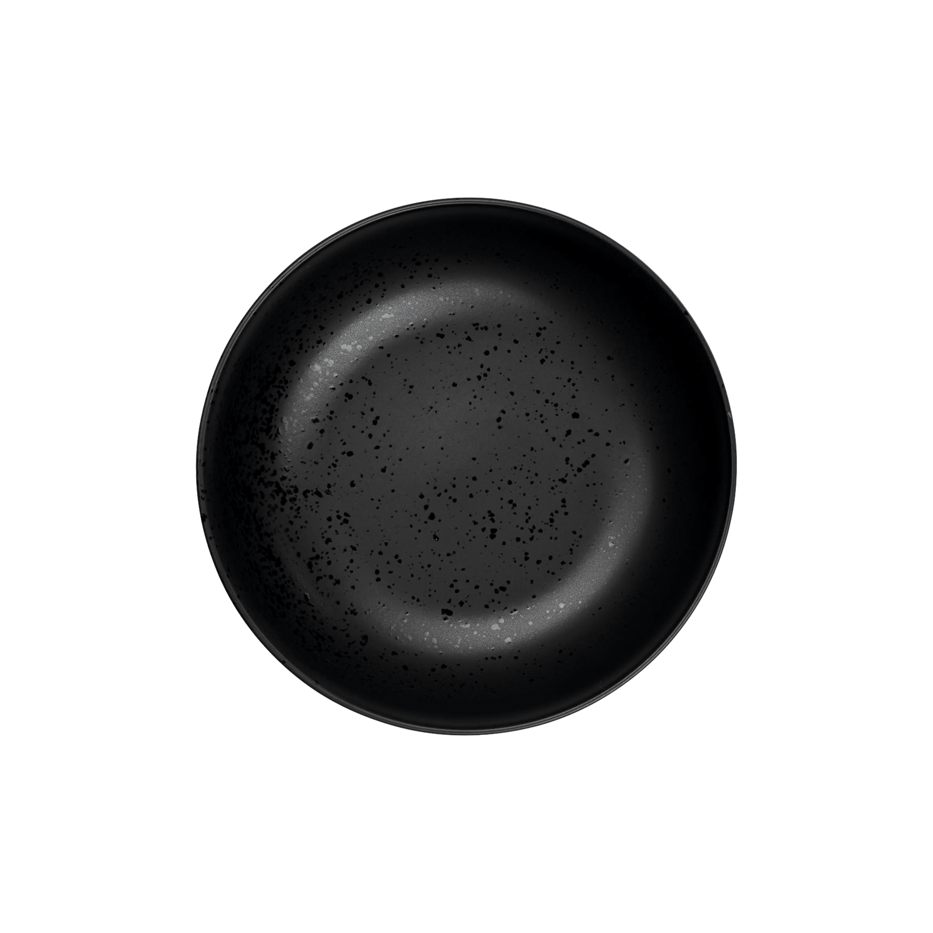 Platzteller Coppa Schwarz Matt