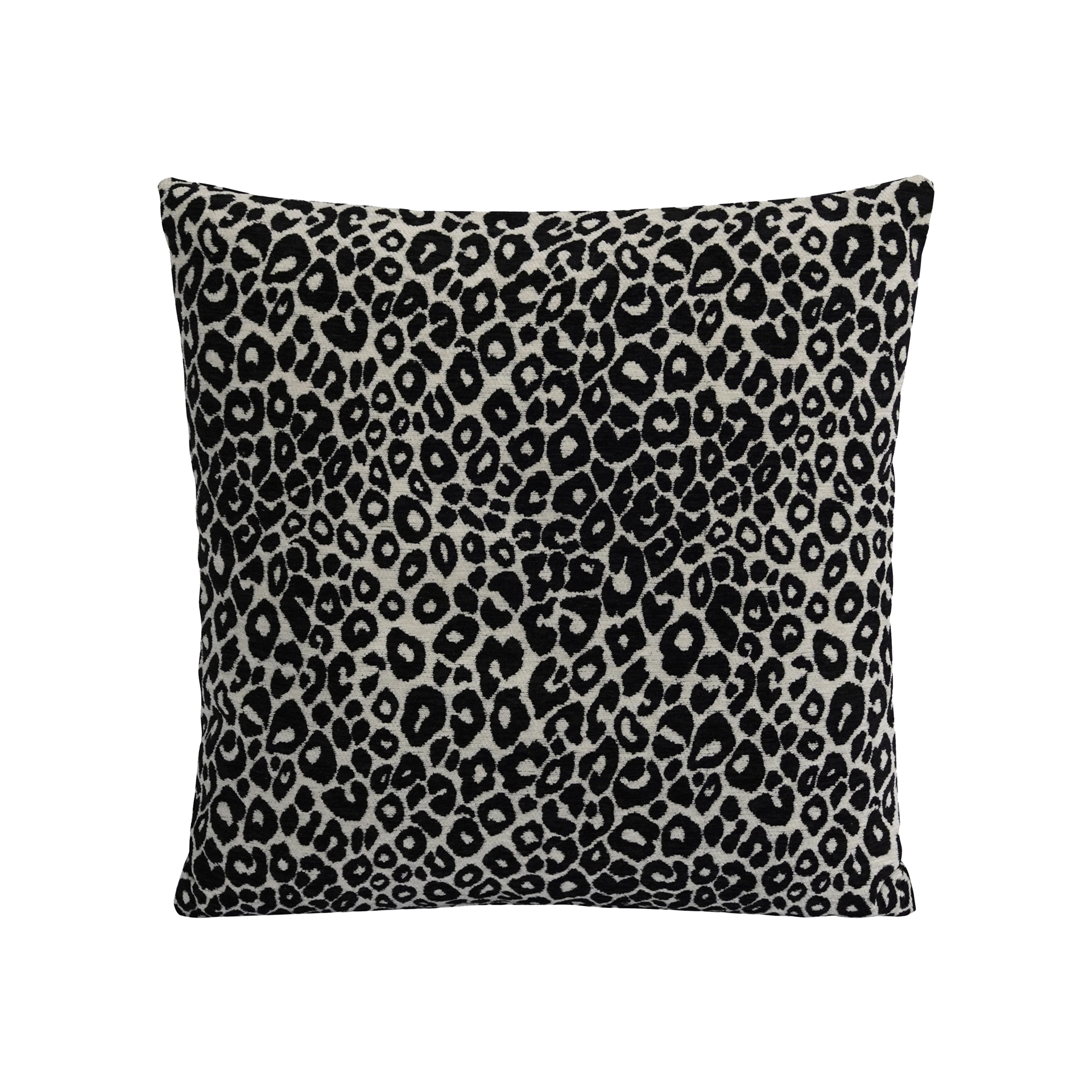 Kissen Leopard Schwarz Weiß 50x50cm Kissen Leopard Schwarz Weiß 50x50cm