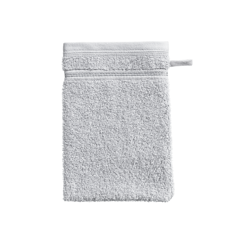 Casea Waschhandschuh Casea Alicante Silbergrau 15x21cm Casea Waschhandschuh Casea Alicante Silbergrau 15x21cm