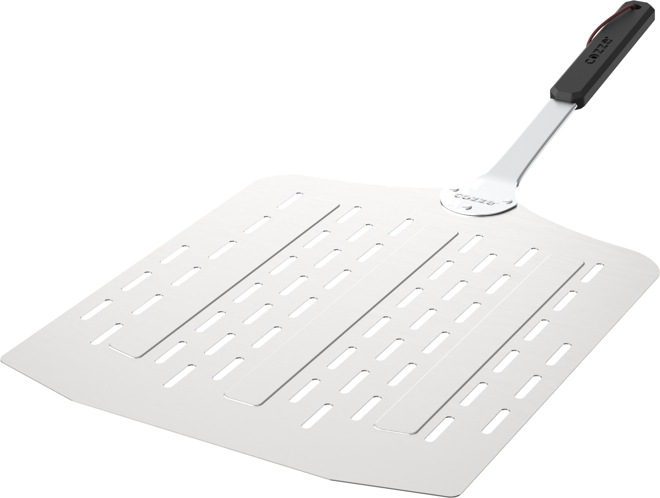 cozze® Pizzaschaufel Pizza Spatel Silber