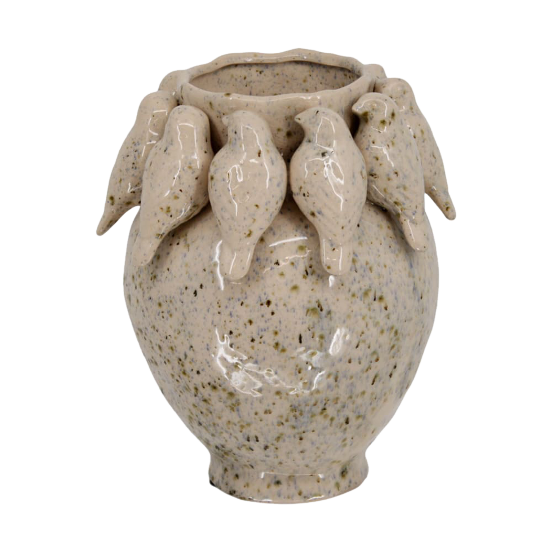 Vase Vogel Beige Vase Vogel Beige
