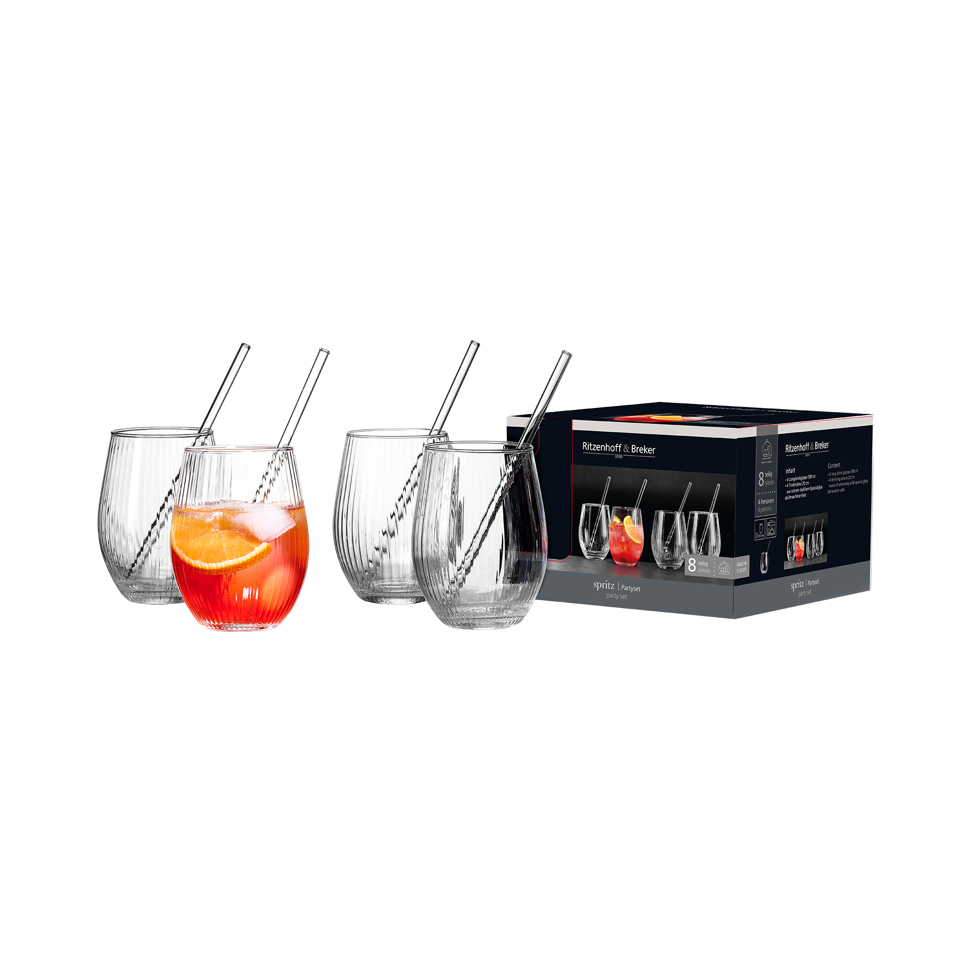 Gläser-Set Spritz 8-teilig