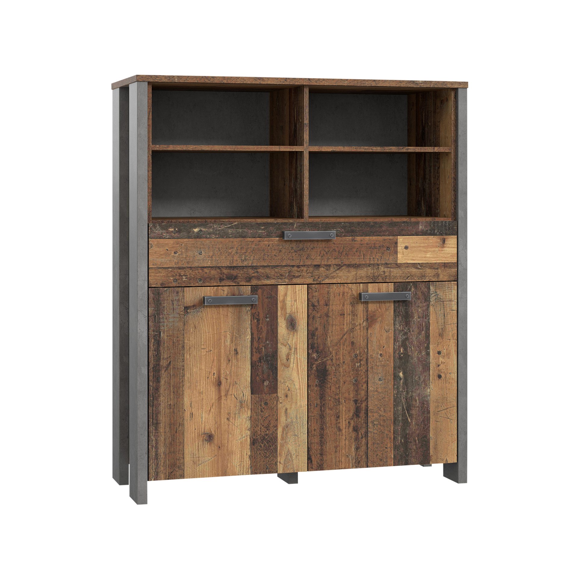 Highboard Clay Holzfarben 41.6*106.7*127.9