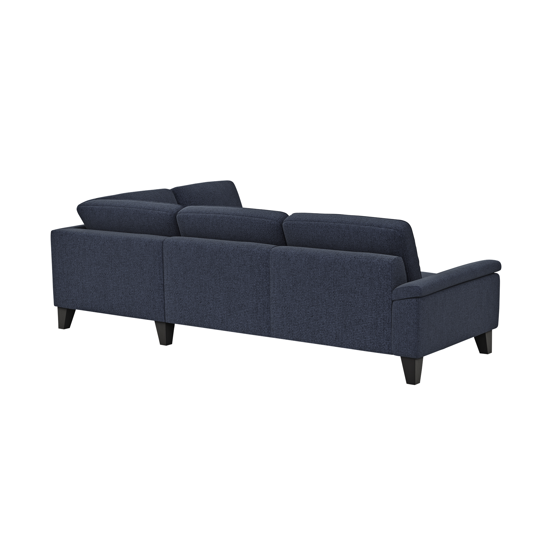 Global wohnen Ecksofa Oviedo Blau langer Schenkel rechts Global wohnen Ecksofa Oviedo Blau langer Schenkel rechts