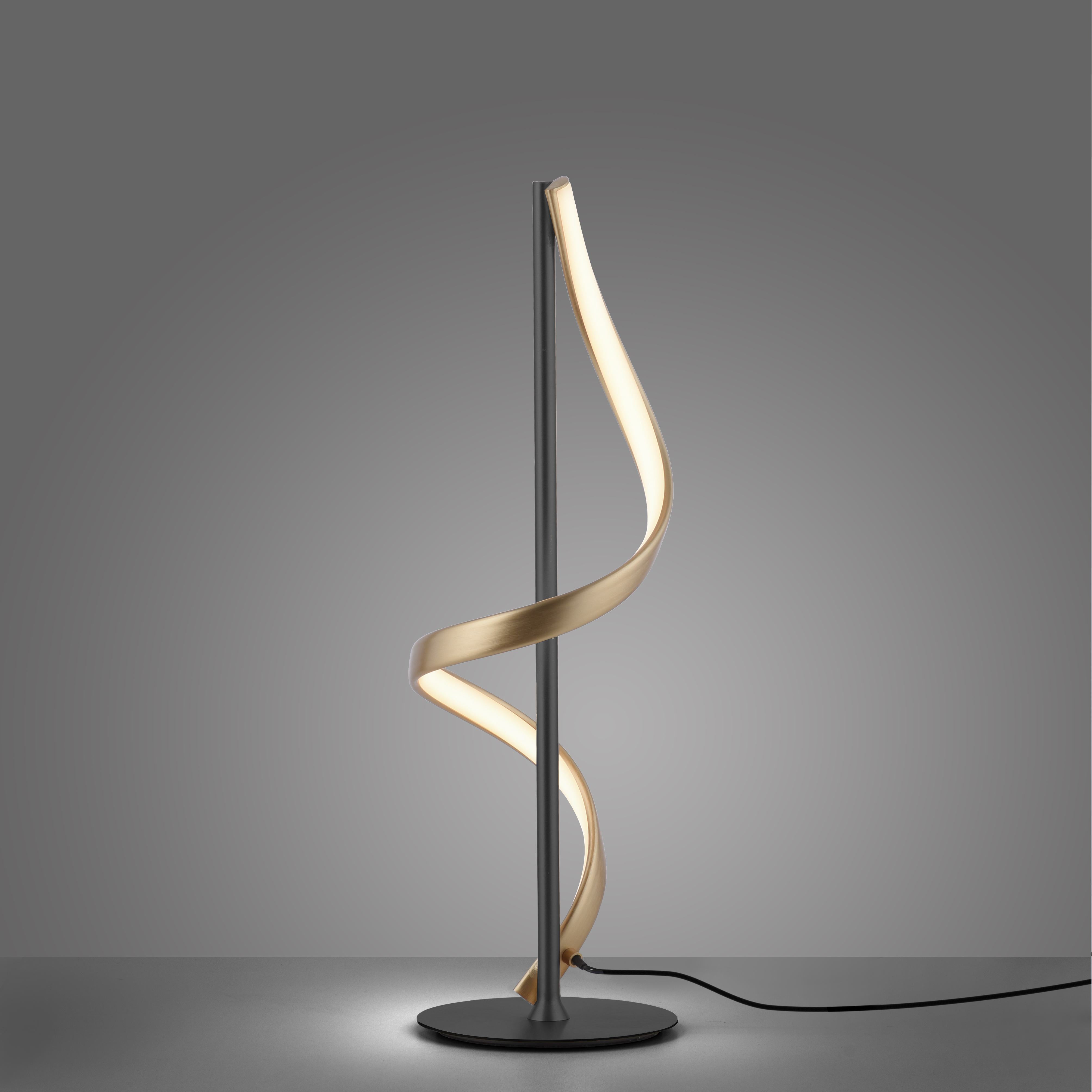 Tischleuchte Q-SWING goldfarben Anthrazit Silber Tischleuchte Q-SWING goldfarben Anthrazit Silber