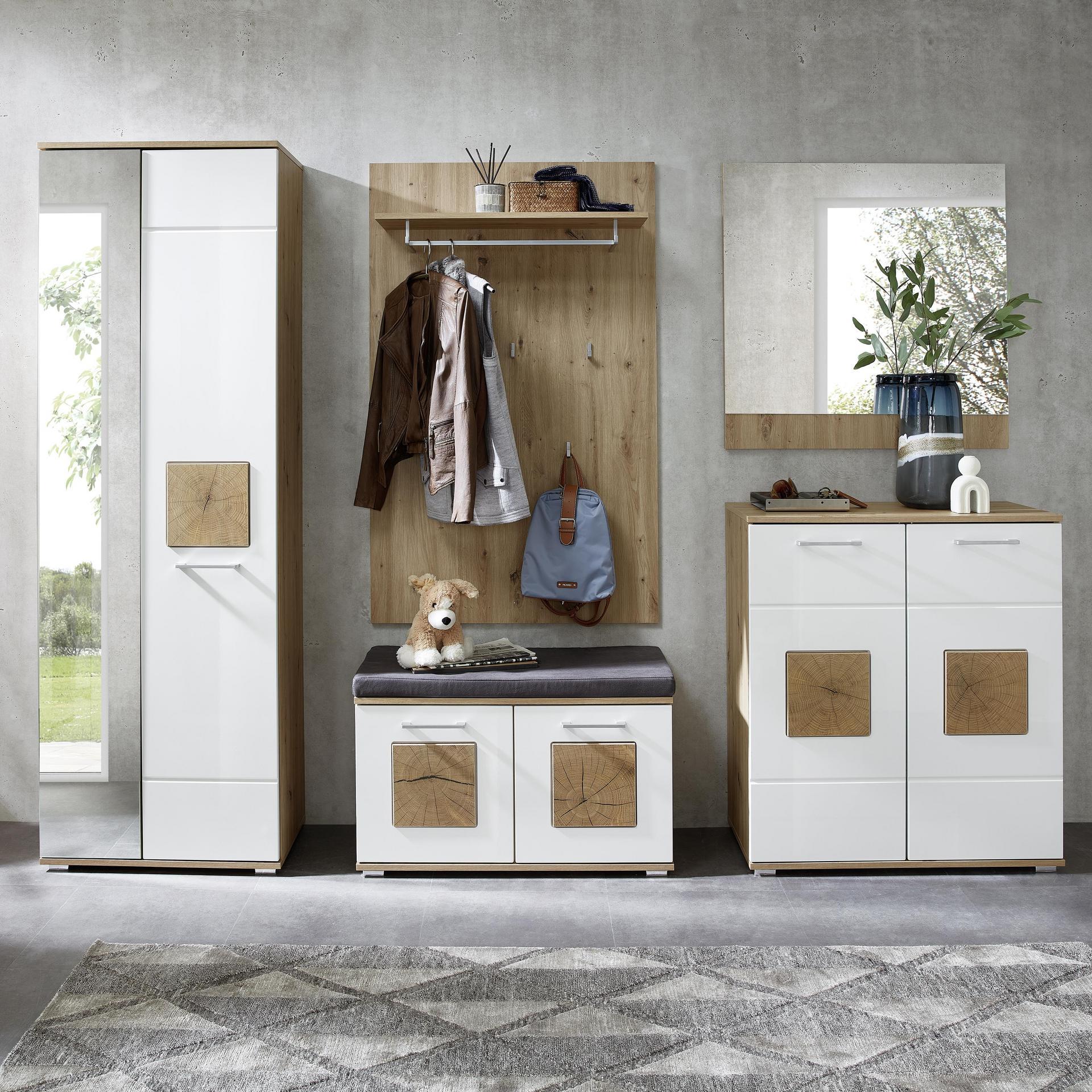 Paul Phillip Garderoben-Set Fulda 5-teilig Weiß Paul Phillip Garderoben-Set Fulda 5-teilig Weiß