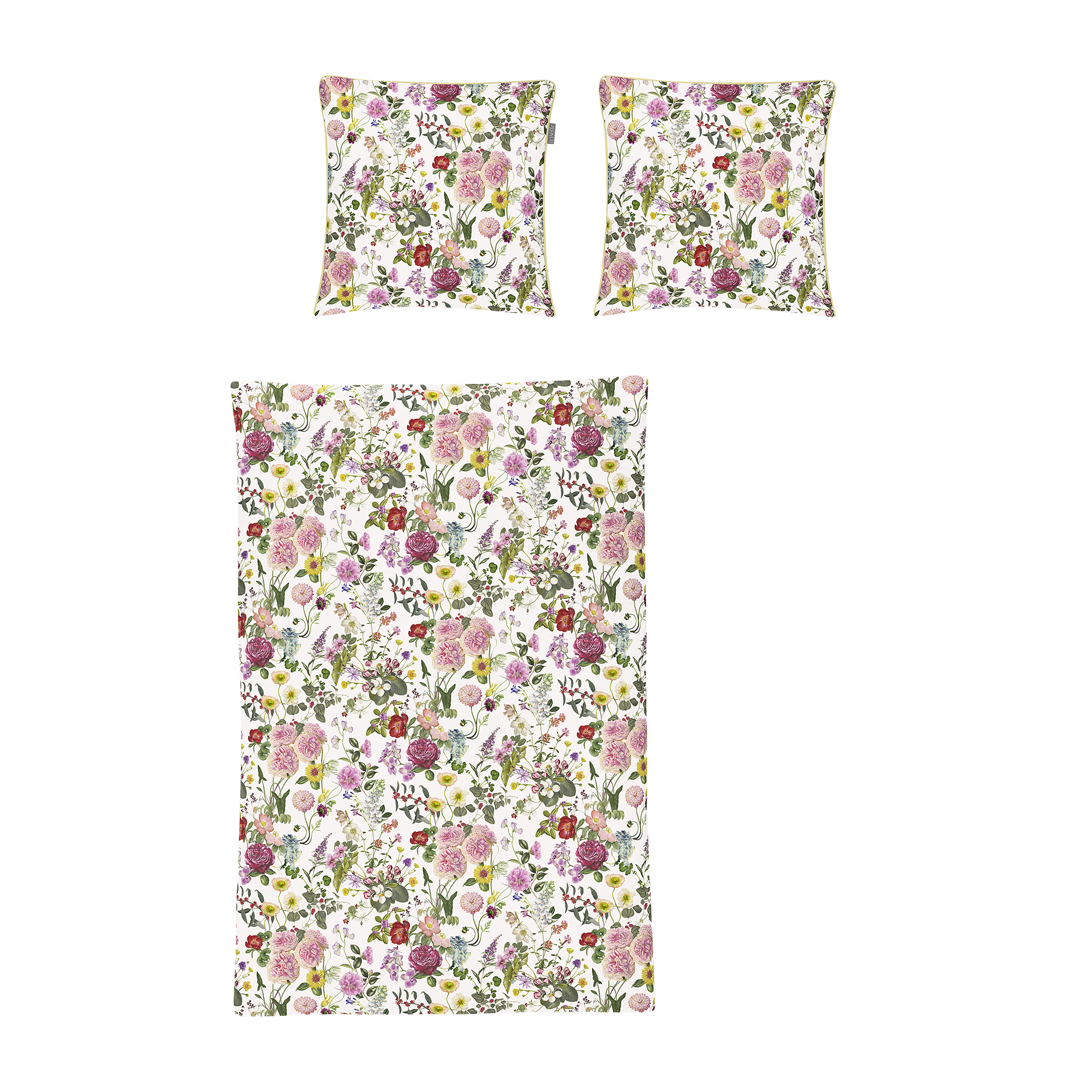 Satin Bettwäsche Glamour Weiß 135x200cm Satin Bettwäsche Glamour Weiß 135x200cm