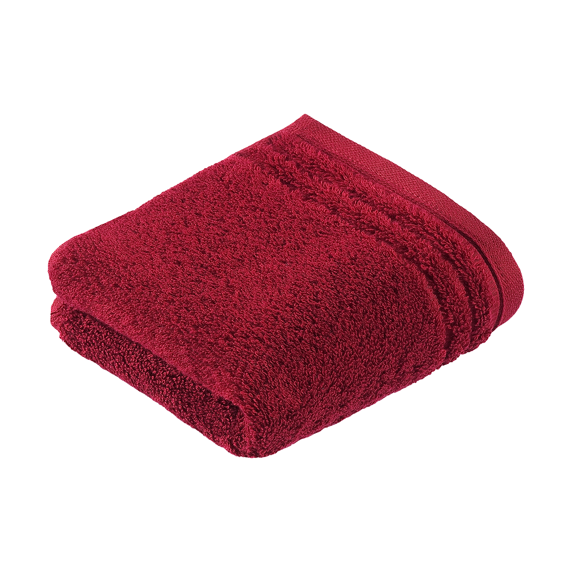 Vossen Gästehandtuch Vienna Rubin 30x50cm Vossen Gästehandtuch Vienna Rubin 30x50cm